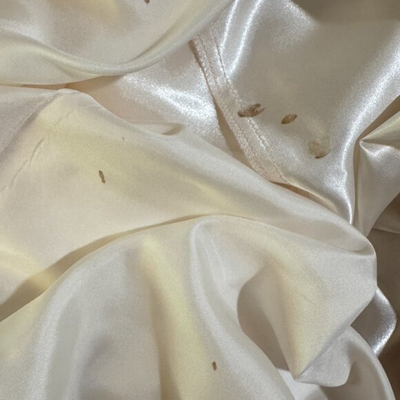 Mac Duggal Pink Ruffle Tiered Floral Cut-Out Chiffon Gown Size 6 *Hemmed* - Picture 8 of 8